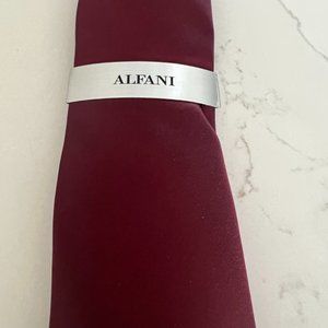 Mens Alfani Burgundy Tie